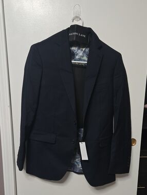 Alton Lane Men's Navy Two-Button Blazer